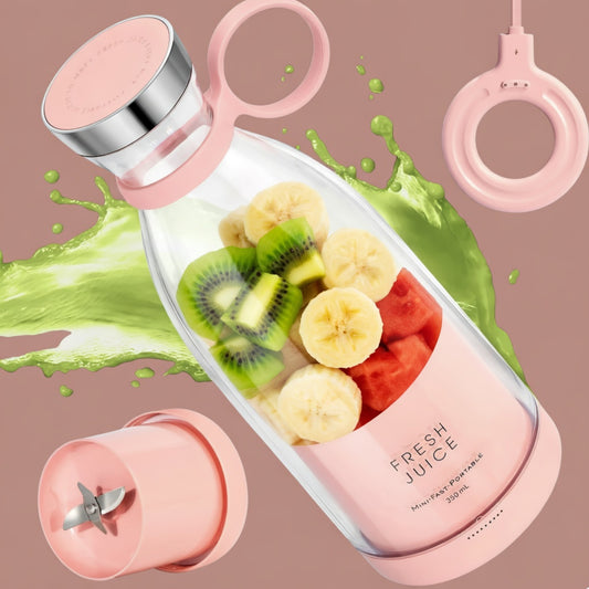 Portable Blender Mini Fast Juice – USB Rechargeable